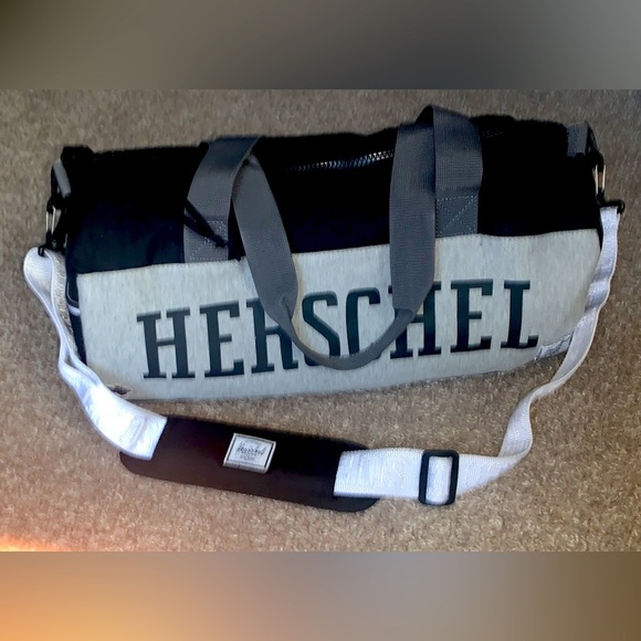 Herschel Supply Company Other - HERSCHEL SUTTON Mid-Volume Duffle Shoulder Bag - Black/Grey